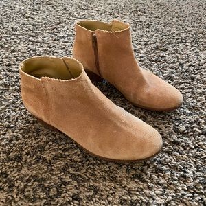 Jack Rogers suede booties